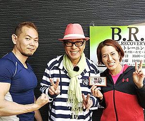 円さんと記念撮影